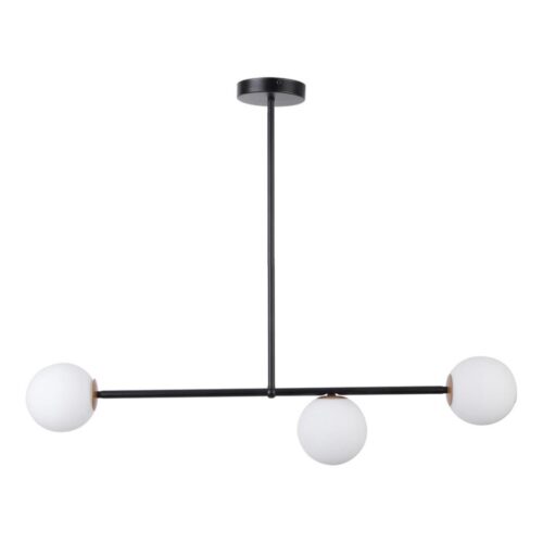 Csillár rúdon GAMA 3xG9/12W/230V fekete