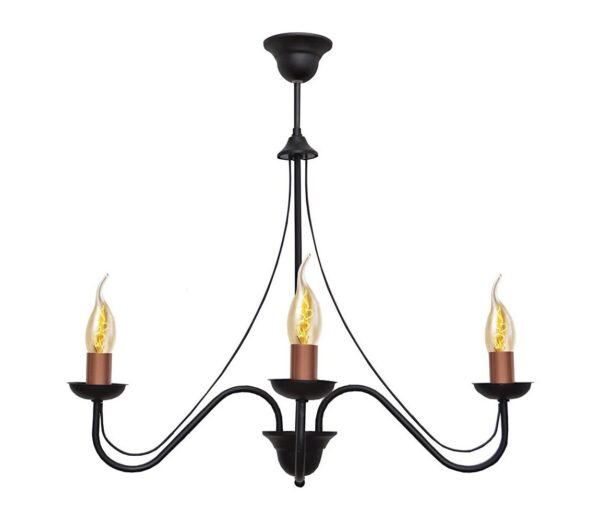Csillár rúdon MALBO 3xE14/60W/230V