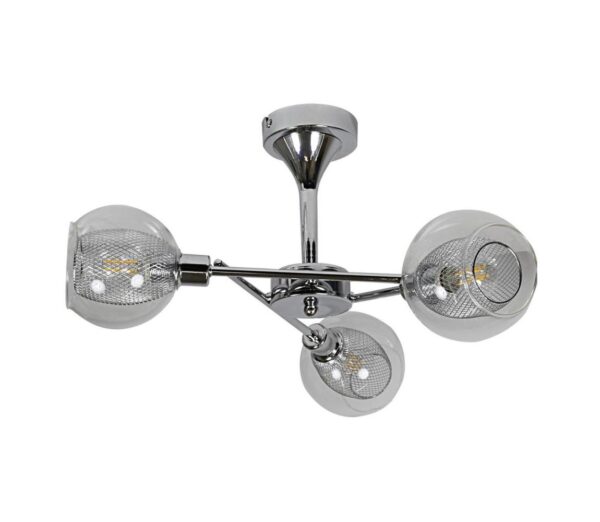 Csillár rúdon OZZO 3xE14/40W/230V