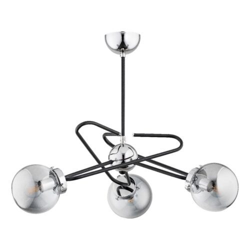 Csillár rúdon SAGITO 3xE14/10W/230V króm