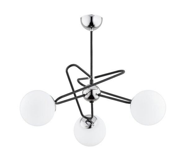 Csillár rúdon  SAGITO 3xE14/10W/230V króm