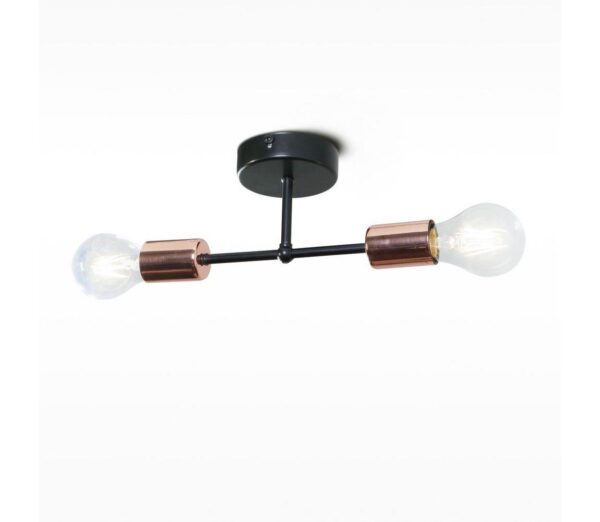 Csillár rúdon SOLIDO 2xE27/60W/230V