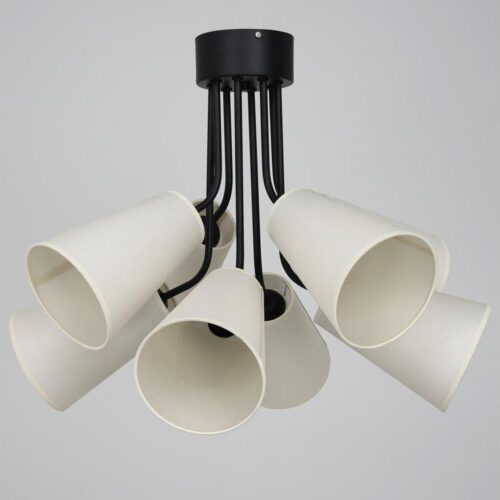 Csillár rúdon TUBLES 8xE27/60W/230V