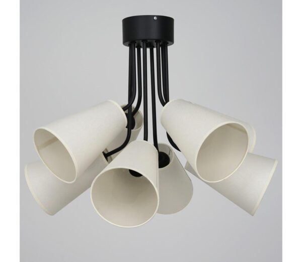 Csillár rúdon TUBLES 8xE27/60W/230V