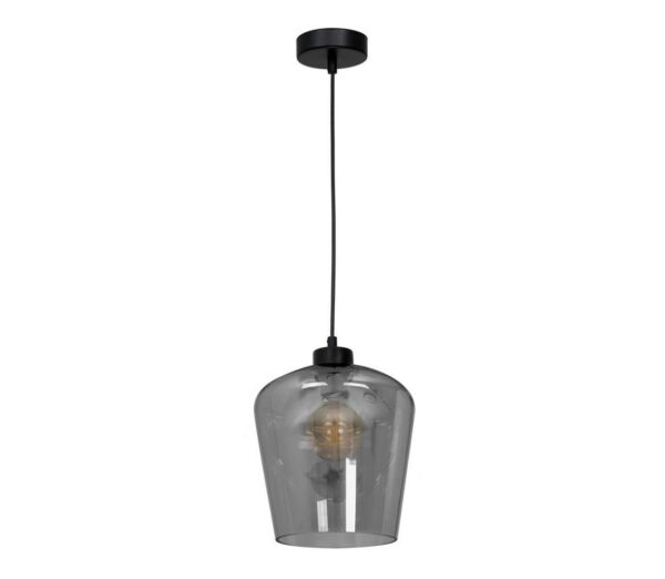 Csillár SANTIAGO 1xE27 / 60W / 230V fekete