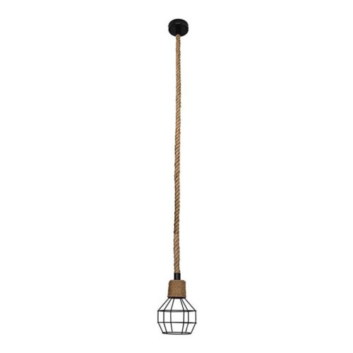 Csillár zsinóron 1xE27/60W/230V átm. 15 cm