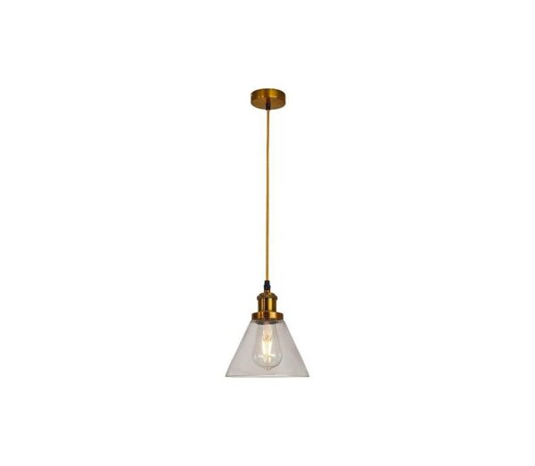 Csillár zsinóron 1xE27/60W/230V átm. 18