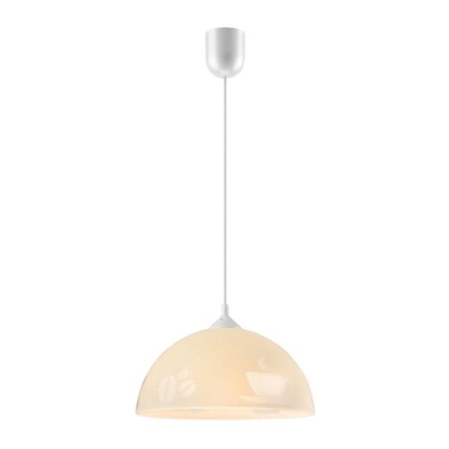 Csillár zsinóron 1xE27/60W/230V kávé
