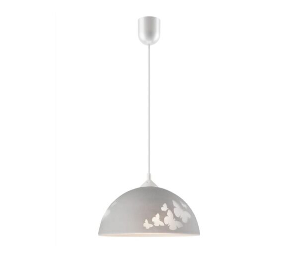 Csillár zsinóron 1xE27/60W/230V pillangók