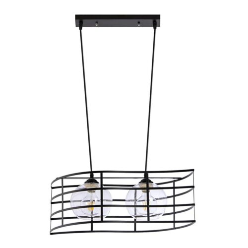 Csillár zsinóron 2xE27/60W/230V