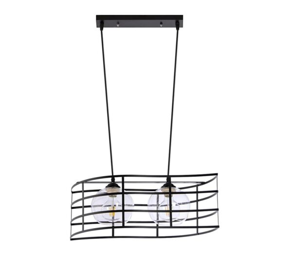 Csillár zsinóron 2xE27/60W/230V