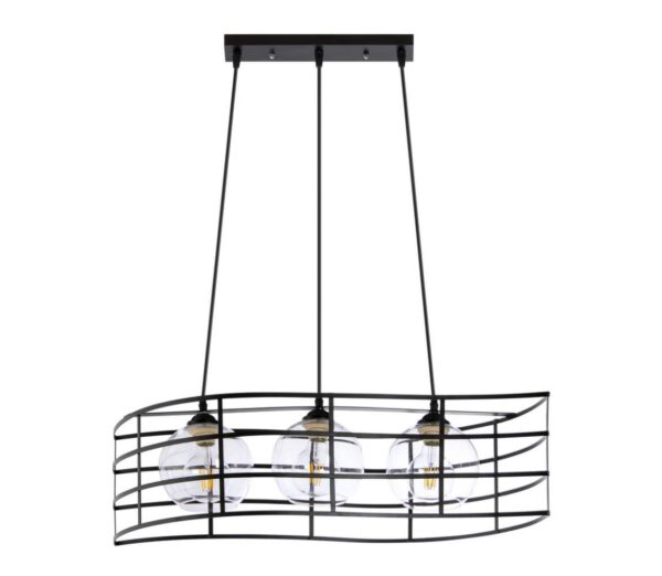 Csillár zsinóron 3xE27/60W/230V