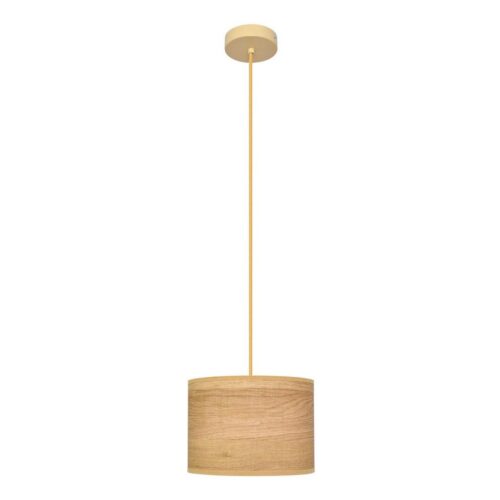 Csillár zsinóron ALBA 1xE27/15W/230V á. 20 cm barna