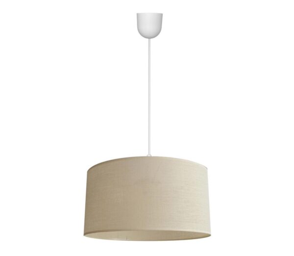 Csillár zsinóron ALBA 1xE27/15W/230V á. 40 cm bézs