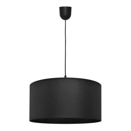 Csillár zsinóron ALBA 1xE27/15W/230V á. 40cm fekete
