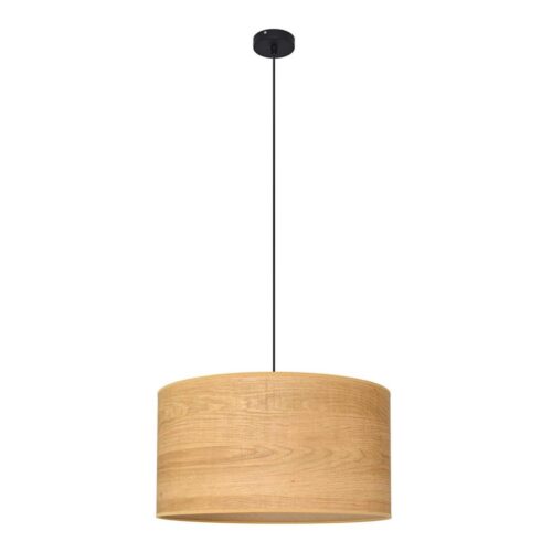 Csillár zsinóron ALBA 1xE27/15W/230V á. 45 cm barna/fekete