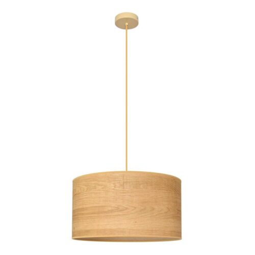 Csillár zsinóron ALBA 1xE27/15W/230V á. 45 cm barna