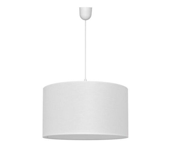 Csillár zsinóron ALBA 1xE27/15W/230V á. 45 cm fehér