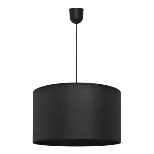 Csillár zsinóron ALBA 1xE27/15W/230V á. 45 cm fekete