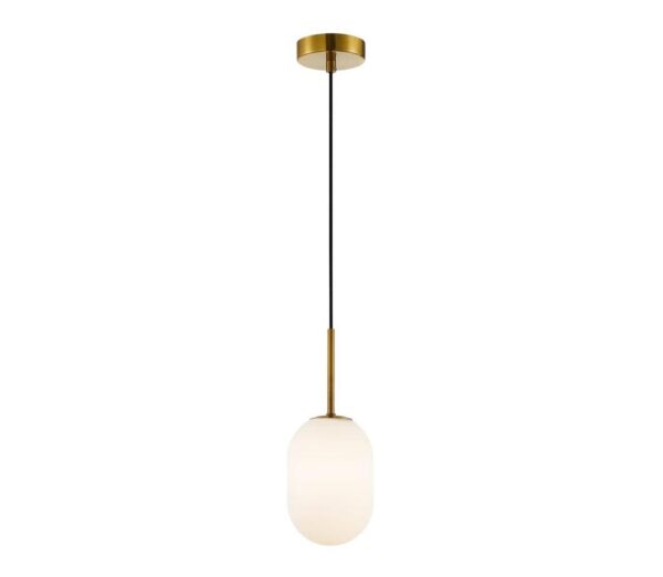 Csillár zsinóron ALIAS 1xG9/8W/230V átm. 12 cm arany