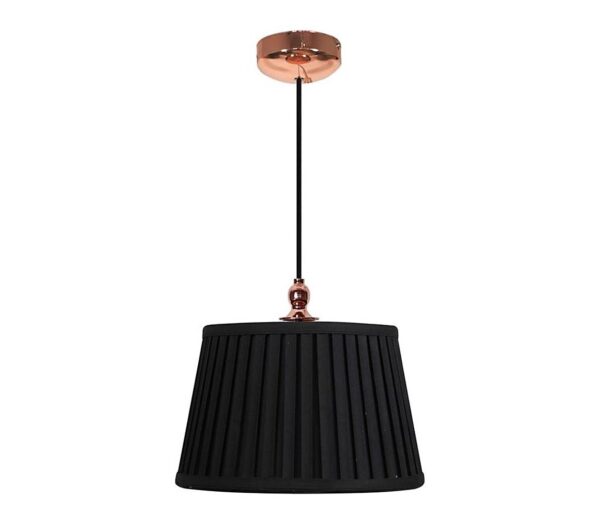 Csillár zsinóron AMORE 1xE27/60W/230V fekete