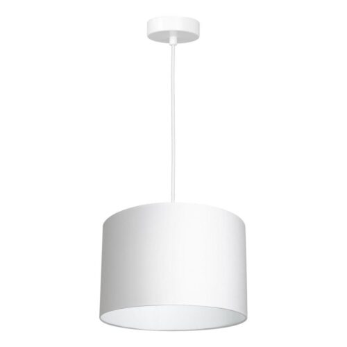 Csillár zsinóron ARDEN 1xE27/60W/230V á. 25 cm fehér