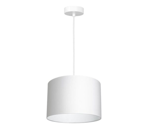 Csillár zsinóron ARDEN 1xE27/60W/230V á. 25 cm fehér