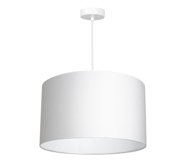 Csillár zsinóron ARDEN 1xE27/60W/230V á. 40 cm fehér