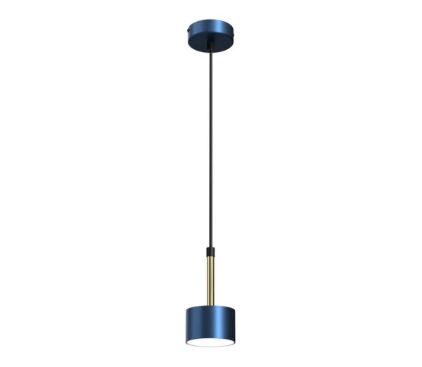 Csillár zsinóron ARENA 1xGX53/11W/230V kék/arany