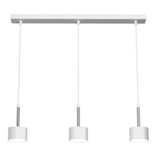 Csillár zsinóron ARENA 3xGX53/11W/230V fehér/króm