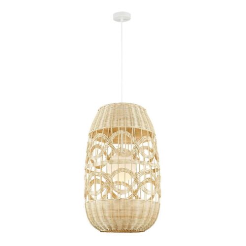 Csillár zsinóron ARONA 1xG9/9W/230V átm. 40 cm rattan