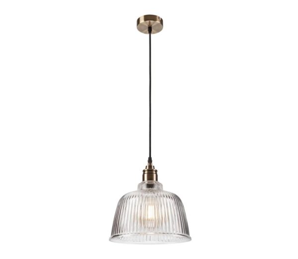 Csillár zsinóron ASTA 1xE27/60W/230V bronz
