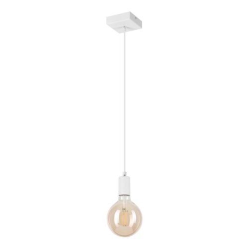 Csillár zsinóron ASTRID 1xE27/60W/230V fehér