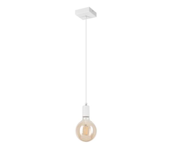 Csillár zsinóron ASTRID 1xE27/60W/230V fehér