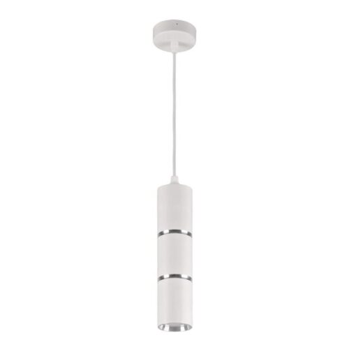 Csillár zsinóron BAMBOO 1xGU10/10W/230V fehér