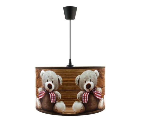 Csillár zsinóron BEARS 1xE27/60W/230V