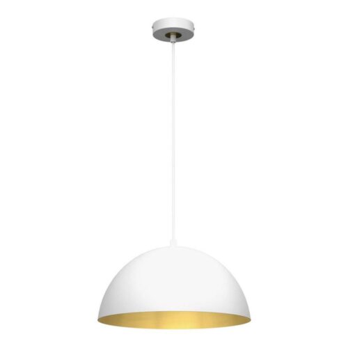 Csillár zsinóron BETA 1xE27/60W/230V á. 35 cm fehér