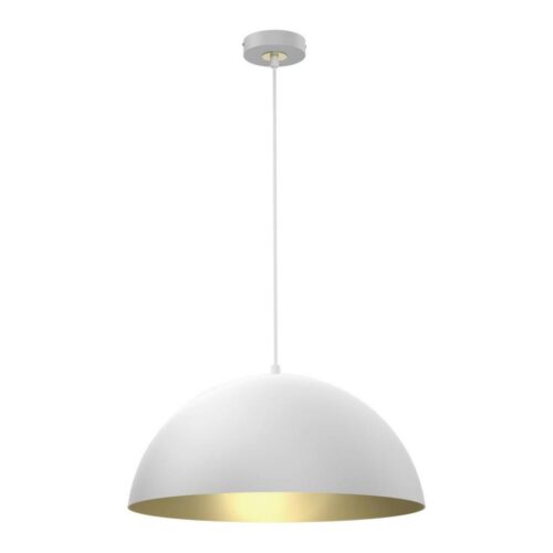 Csillár zsinóron BETA 1xE27/60W/230V á. 45 cm fehér