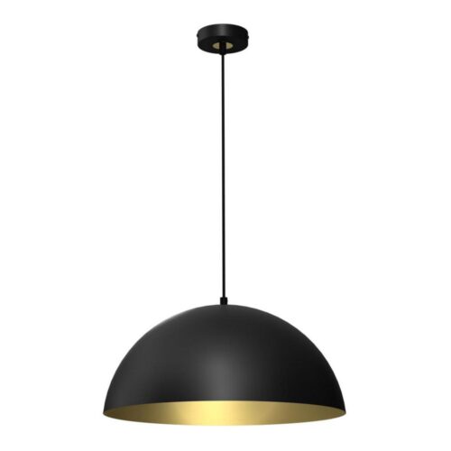 Csillár zsinóron BETA 1xE27/60W/230V á. 45 cm fekete
