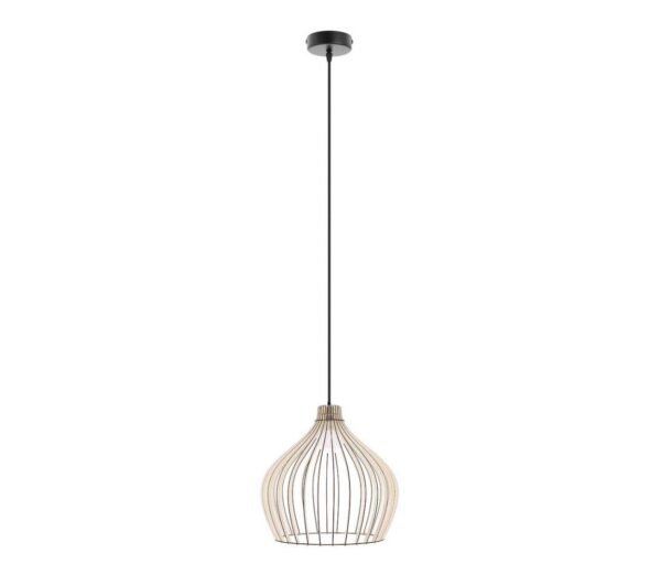 Csillár zsinóron BIG BARREL 1xE27/24W/230V