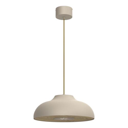 Csillár zsinóron BILBAO 1xE27/15W/230V átm. 40 cm bézs