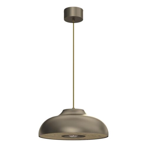 Csillár zsinóron BILBAO 1xE27/15W/230V átm. 40 cm réz