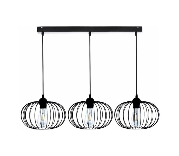Csillár zsinóron BOCCA 3xE27/60W/230V