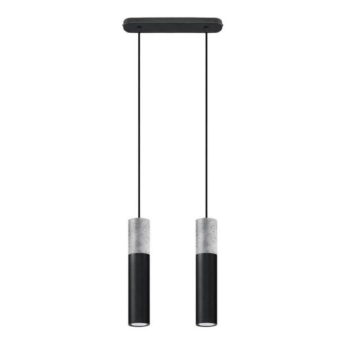 Csillár zsinóron BORGIO 2xGU10/40W/230V