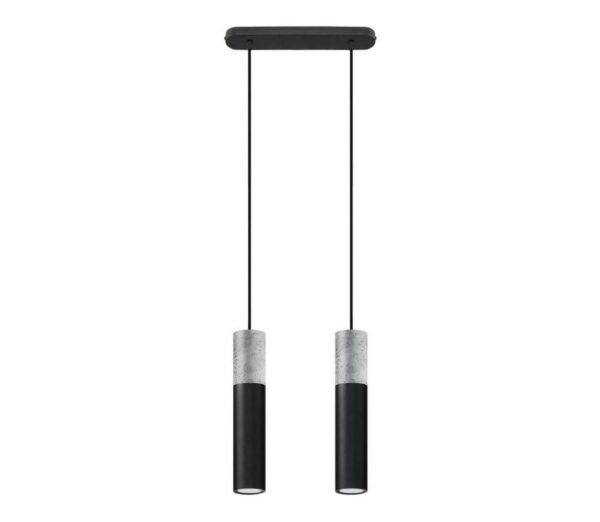 Csillár zsinóron BORGIO 2xGU10/40W/230V