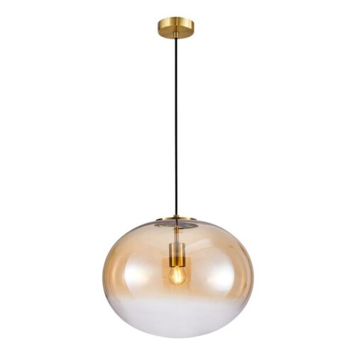 Csillár zsinóron CAMPANIA 1xE27/60W/230V arany