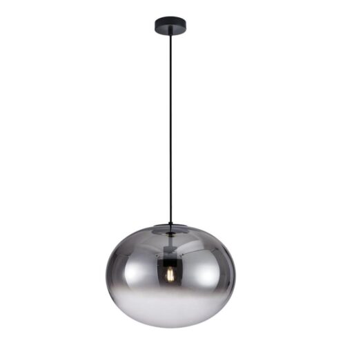 Csillár zsinóron CAMPANIA 1xE27/60W/230V fekete