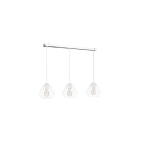 Csillár zsinóron CEED 3xE27/60W/230V fehér