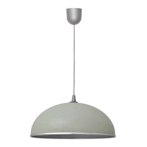 Csillár zsinóron CIRCLE 1xE27/15W/230V szürke