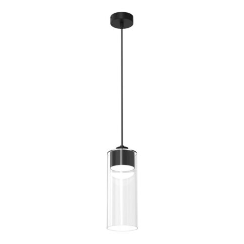 Csillár zsinóron CLARISSA 1xGX53/12W/230V fekete